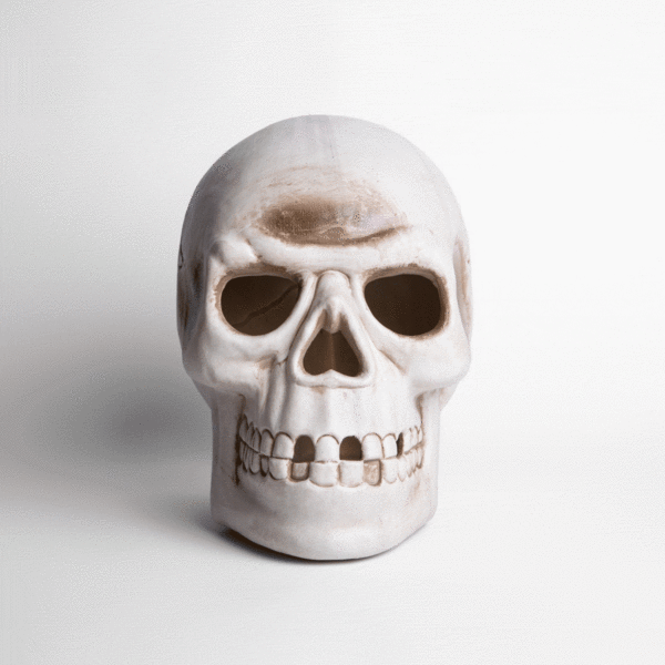 Calavera con Luz Led Interior 35 x 25 cms. en Plástico - Imagen 3