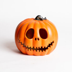 Calabaza Jack con Luz Led Interior 24 x 20 cms. en Plástico