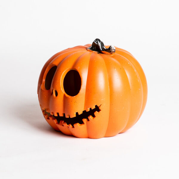 Calabaza Jack con Luz Led Interior 24 x 20 cms. en Plástico - Imagen 2