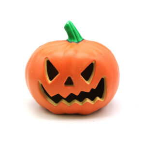 Calabaza con Luz Led Interior 23 x 22 cms. en Plástico