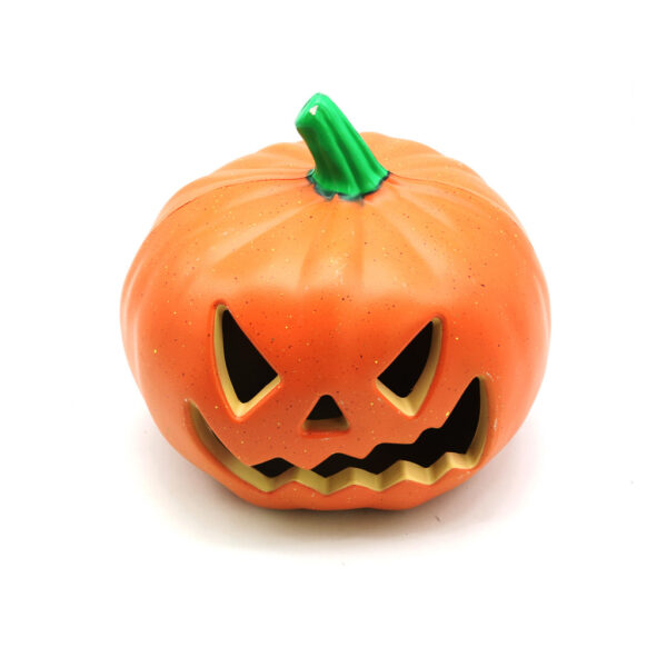 Calabaza con Luz Led Interior 23 x 22 cms. en Plástico - Imagen 4