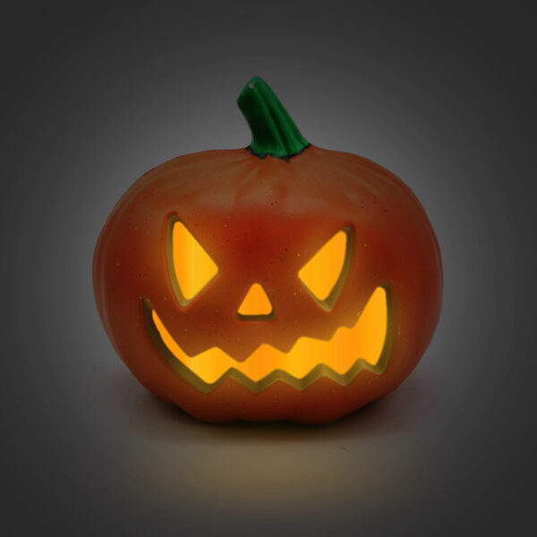 Calabaza con Luz Led Interior 23 x 22 cms. en Plástico - Imagen 6