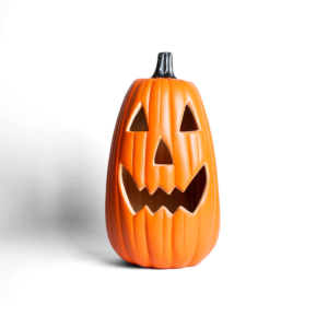 Calabaza con Luz Led Interior 50 x 30 cms. en Plástico